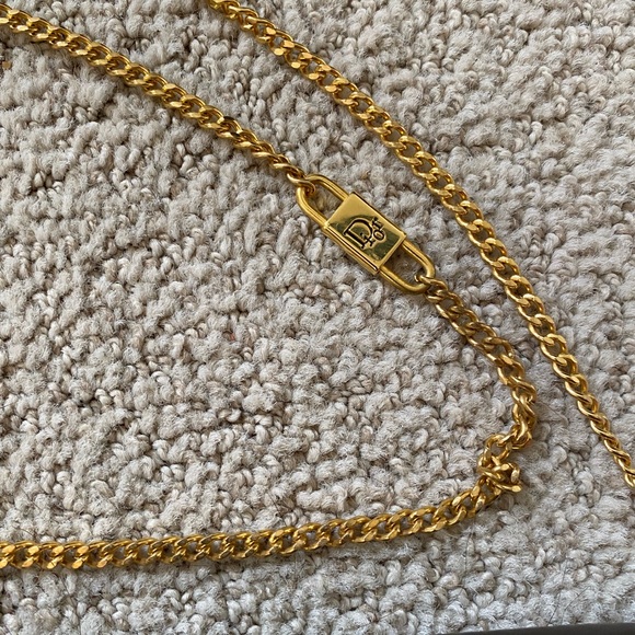 Rare Vintage Authentic Dior foldover honeycomb canvas and leather crossbody bag - Picture 2 of 15